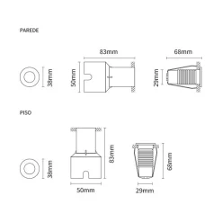 Trond micro IP67 | ⌀38 round