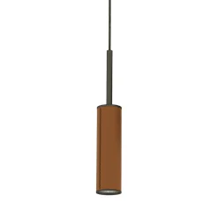 Tura pendant | black leather