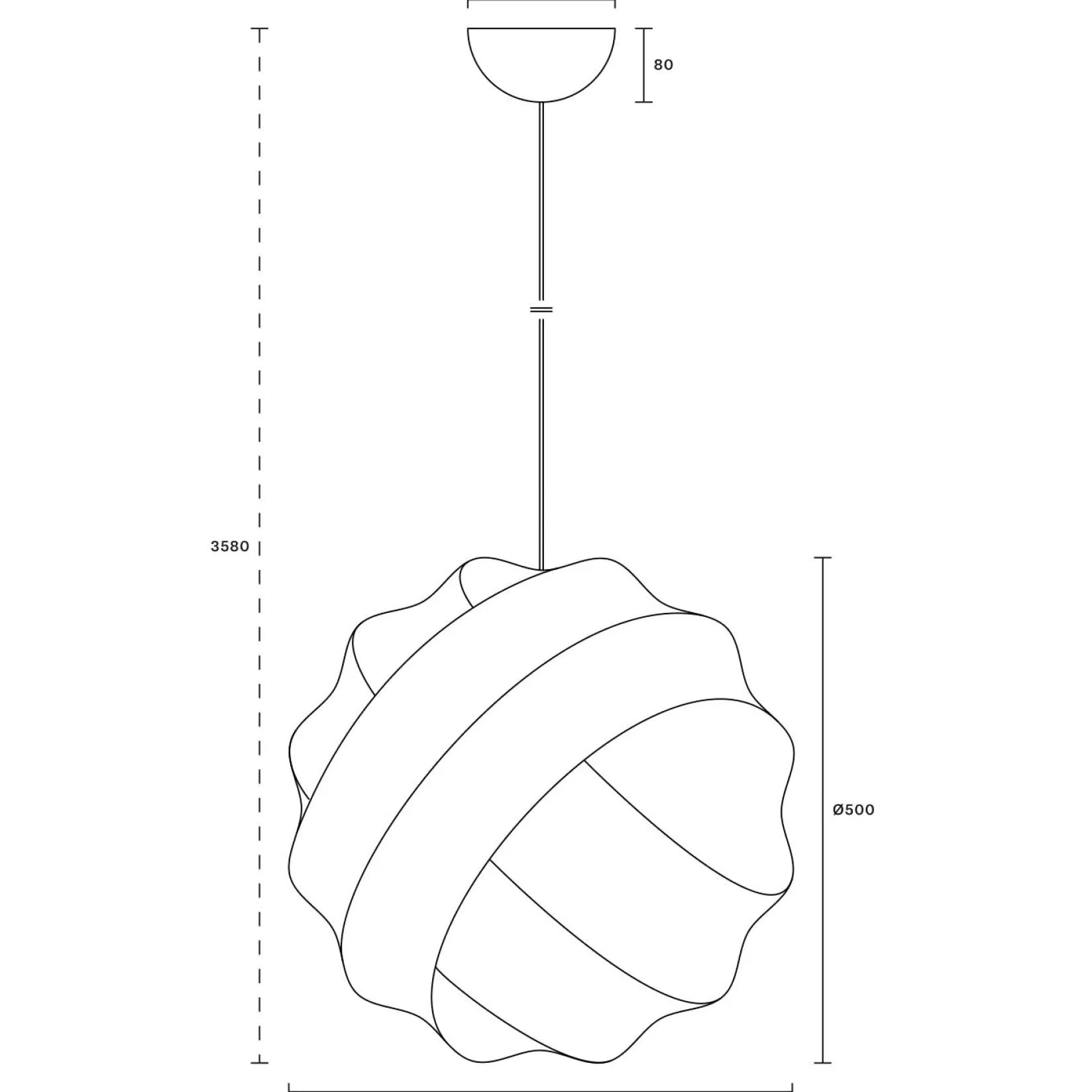 Turner 50-65 pendant | cocoon