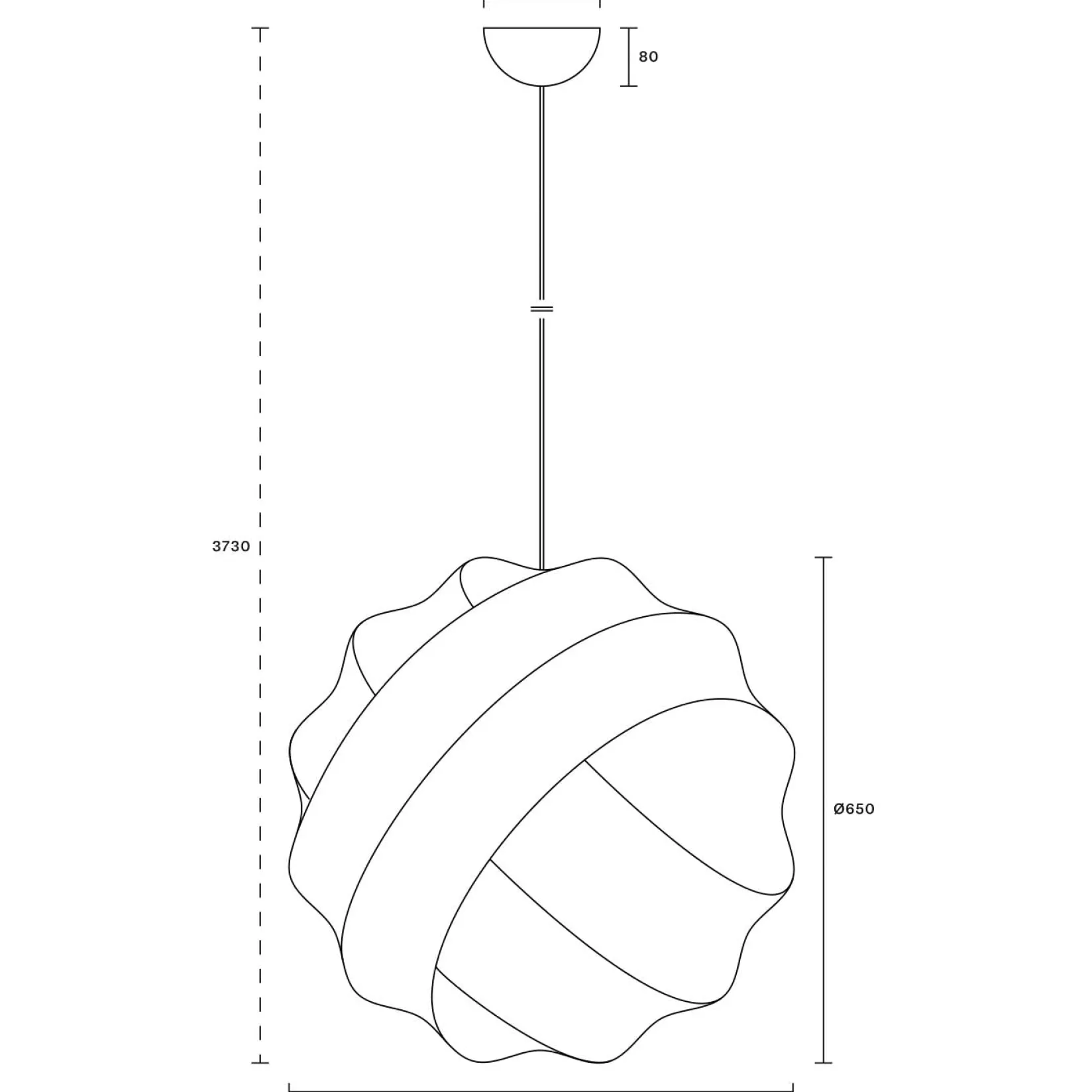 Turner 50-65 pendant | cocoon
