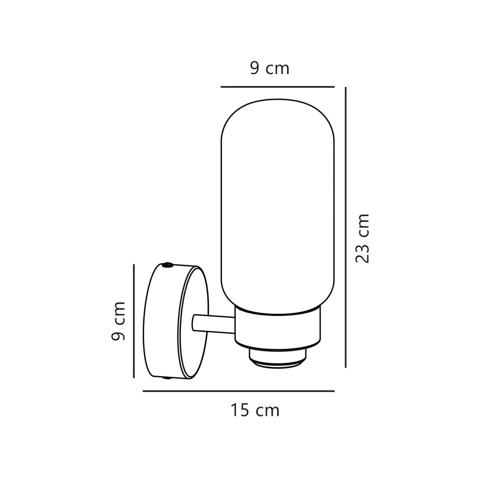 Tutan wall IP44 | brass