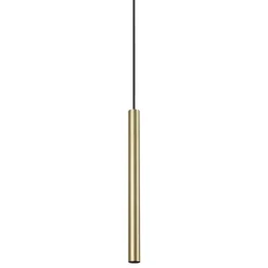 Ultrathin ø3 pendant H40 | brass