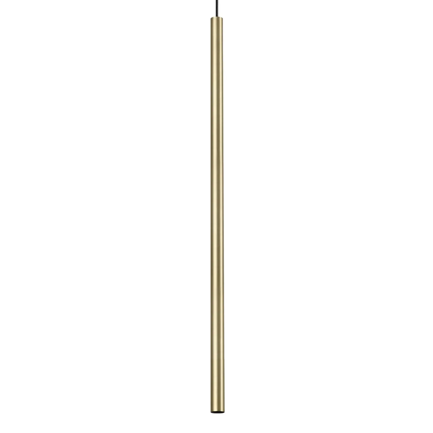 Ultrathin ø3 pendant H40 | brass