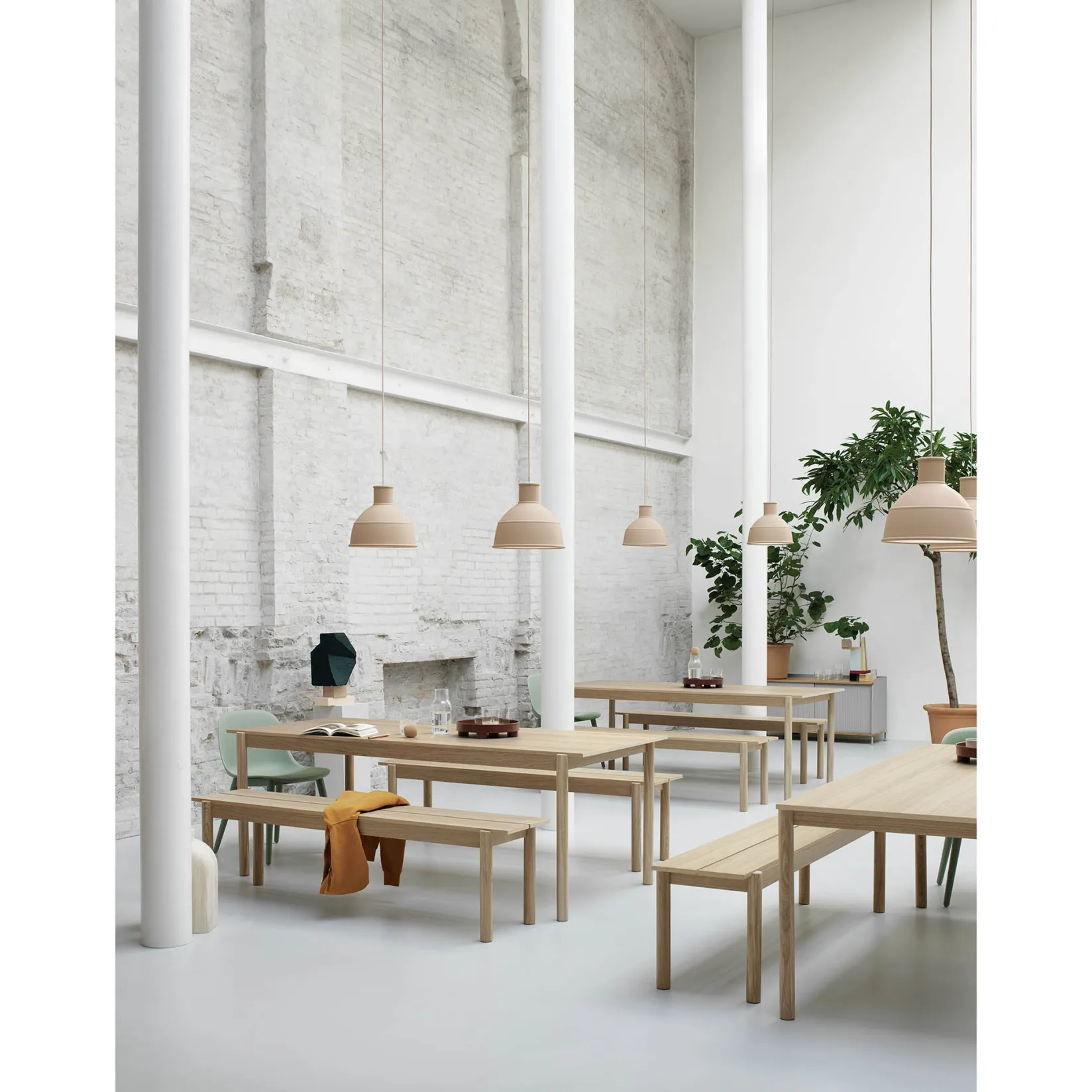 Unfold pendant lamp ⌀32 | translucent white