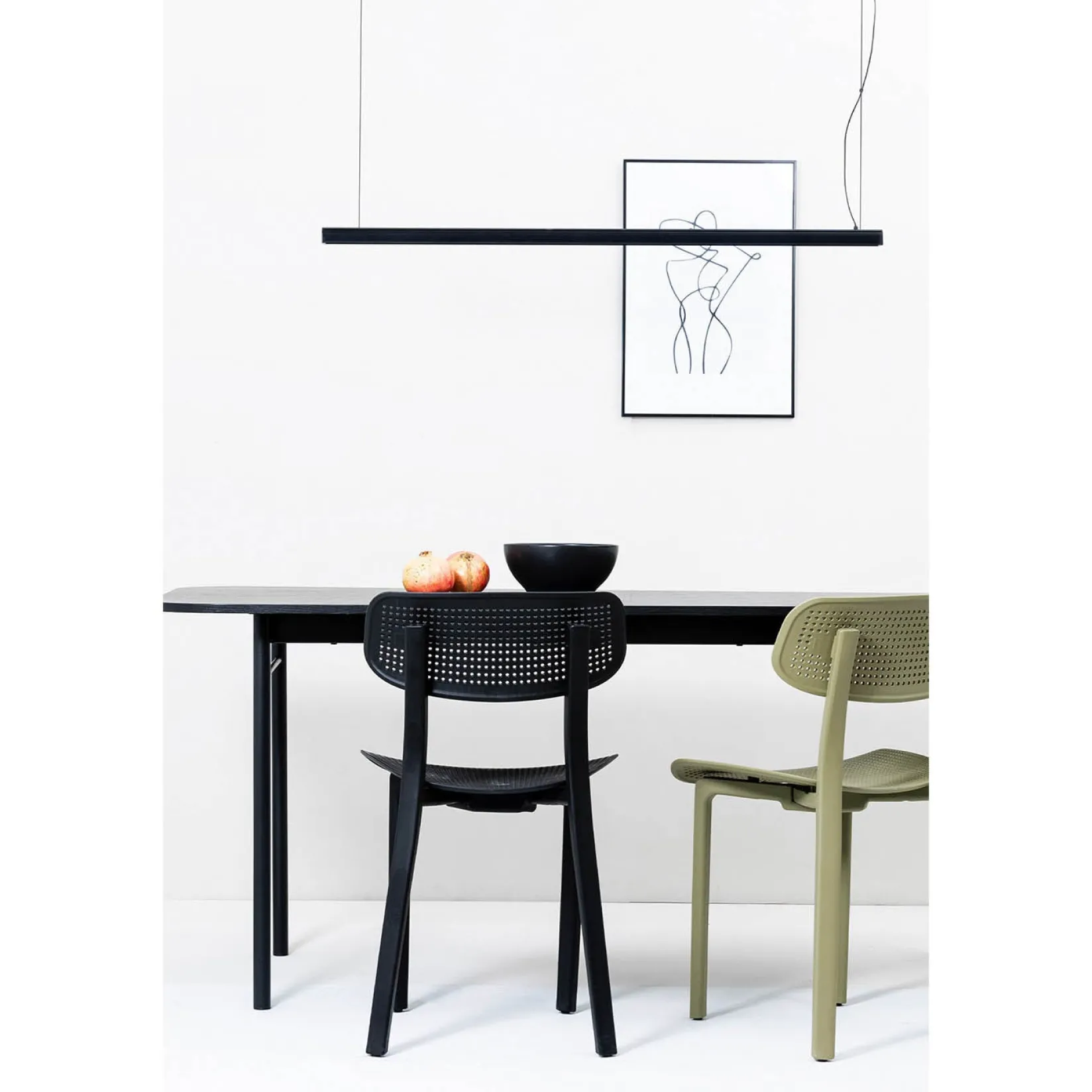 Vico 60 linear | matt black