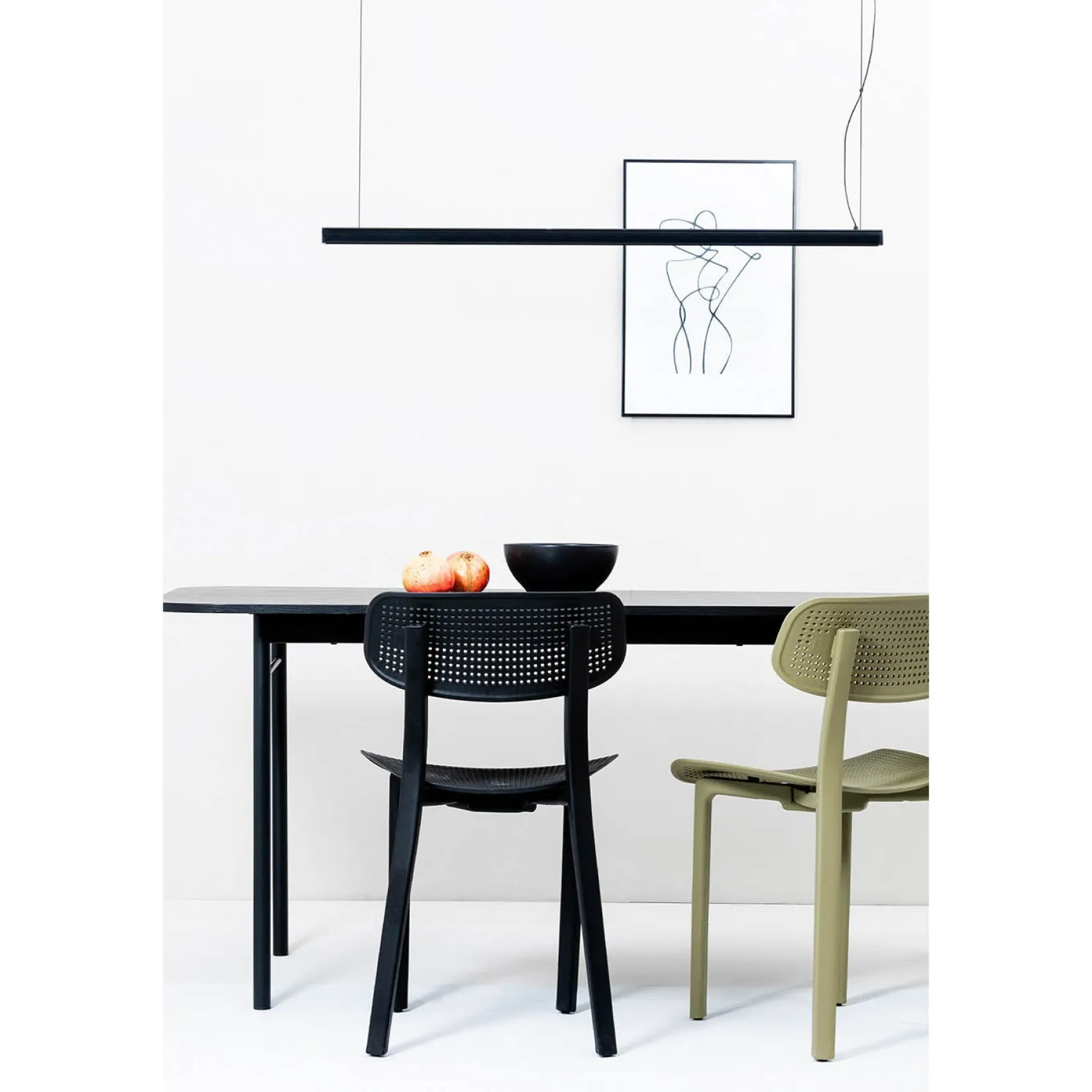 Vico 60 linear | matt black