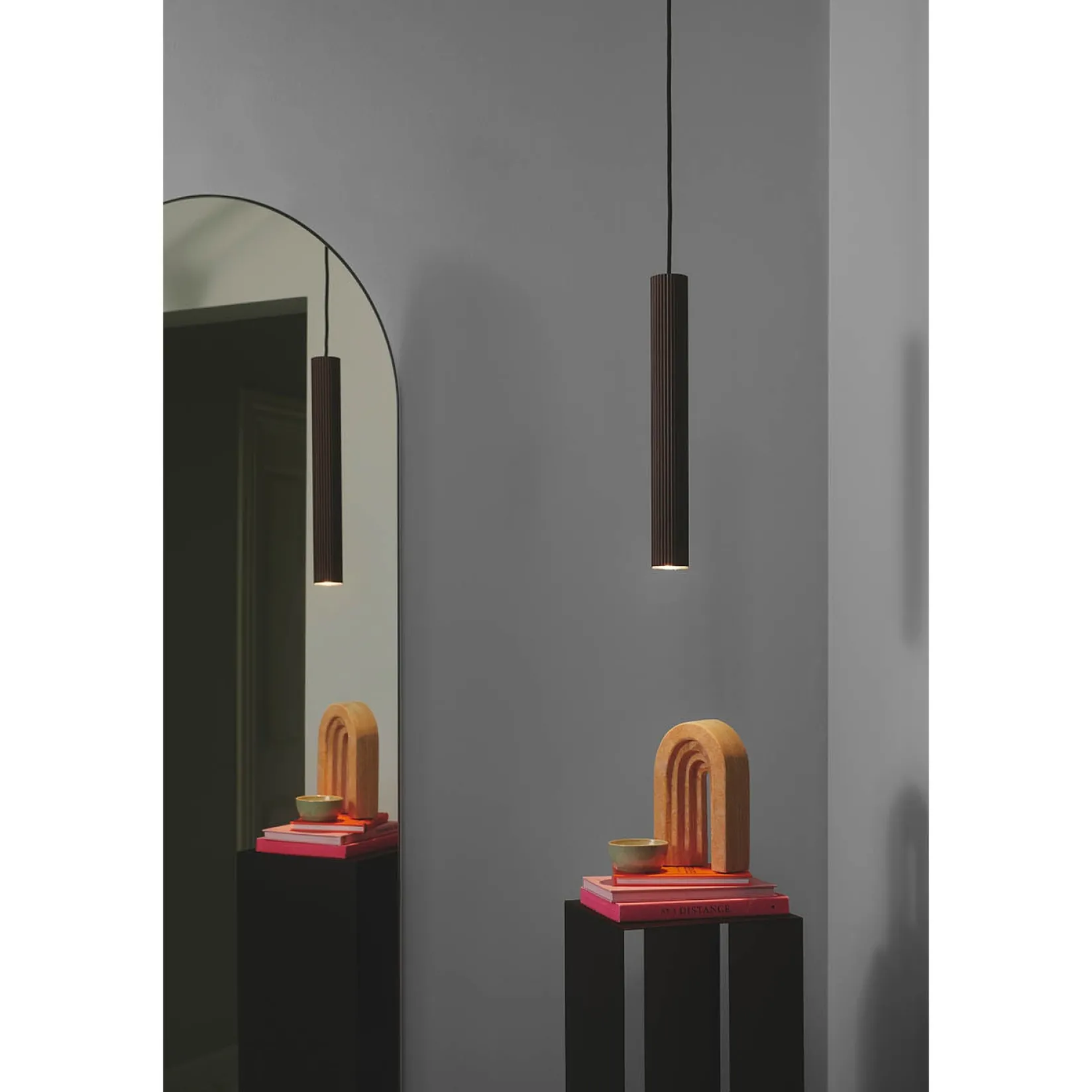 Vico pendant | brown metallic