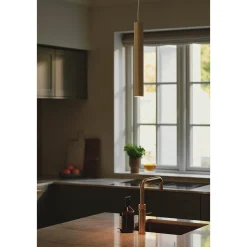Vico pendant | brown metallic