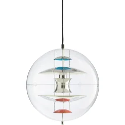 VP Globe ⌀28-40-50 | chrome-red-blue