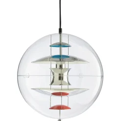 VP Globe ⌀28-40-50 | chrome-red-blue