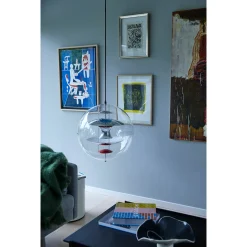 VP Globe ⌀28-40-50 | chrome-red-blue